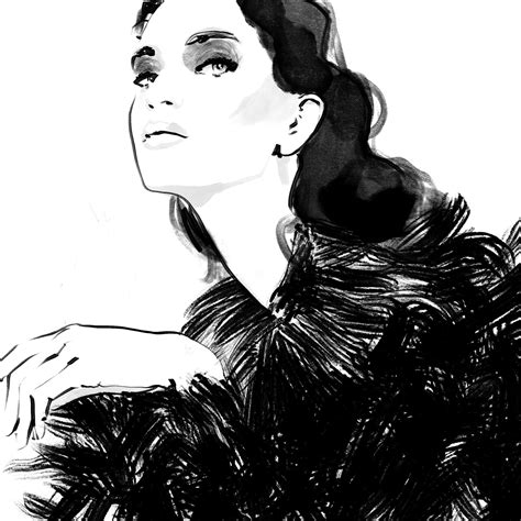 Ink Fashion Illustrations For Inktober Week 2 Matt Richards Illustration