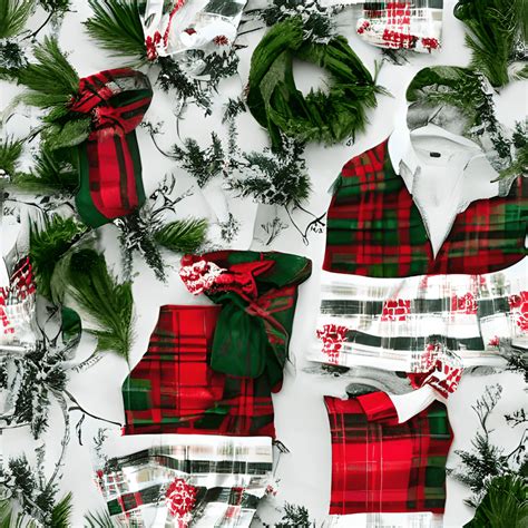 Festive Plaid Design a Cozy and Traditional Plaid Pattern Using · Creative Fabrica