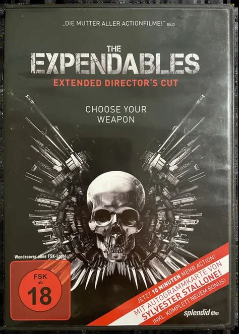 Dvd The Expendables Extended Directors Cut Von Henry Laden