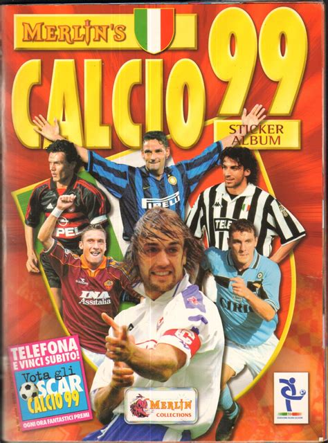 Album Figurine Calciatori Merlins Calcio Merlin Collection