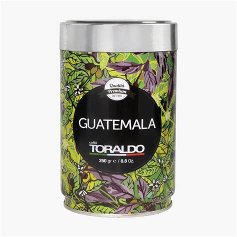 TORALDO Macinato GUATEMALA 250 Gr Caffettieri Caffettieri