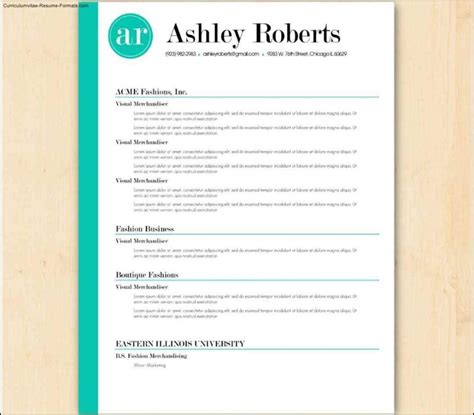 Cv Templates Australia Free Templates Example Templates