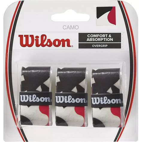 Wilson Camo Pro Overgrips 3 Pack Academy