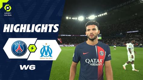 Paris Saint Germain Olympique De Marseille Highlights