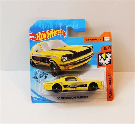 Hot Wheels Ford Mustang Fastback Rare Miniature Collectible Model Geschenk WORLDWIDE Free