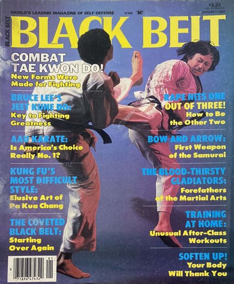 Black Belt Magazine Back Issues Year Archive