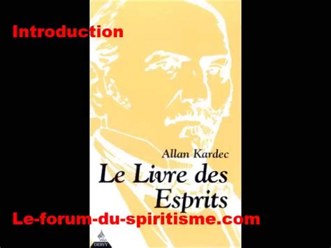 Le Livre Des Esprits Allan KARDEC Partie 1