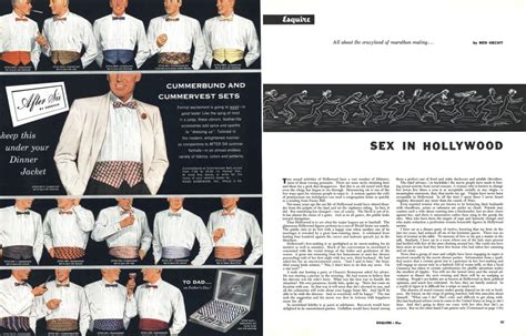 Sex In Hollywood Esquire May 1954