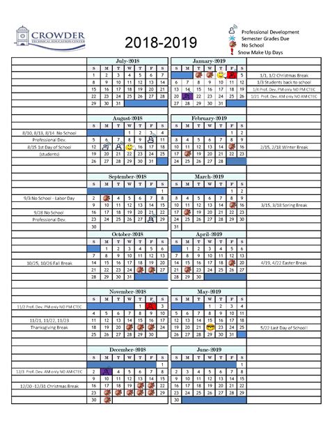 Calendar – Crowder College