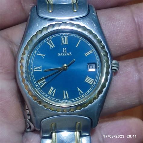 Rare Gazzaz Swiss Quartz Thin Mens Fashion Watches And Accessories