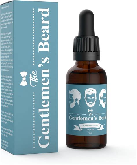 The Gentlemen S Premium Bay Rum Beard Oil And Conditioner Smooth Out