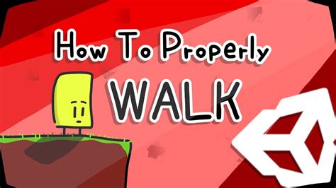 How To Properly Walk In Unity Htp Youtube