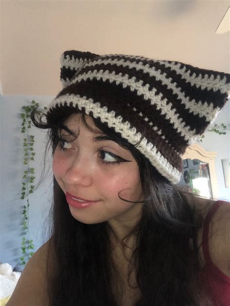 Crochet Hat For Women Cute Crochet Cat Hats Knitted Crochet Hats For