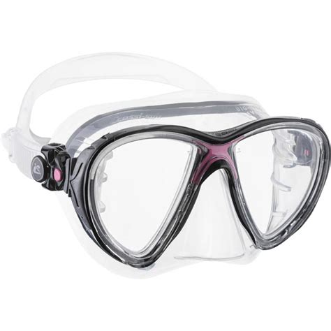 Cressi Scuba Diving Masks With Inclined Tear Drop Lenses For More