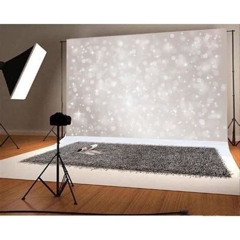 Toile De Fond En Vinyle 2 2x1 5m TRAHOO Bokeh Halos Paillettes