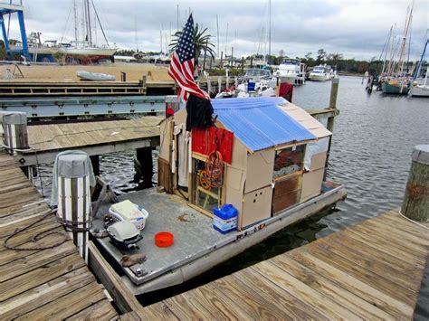 Shanty Boat Pontoon Houseboat House Boat