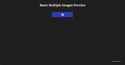 React Multiple Image Preview Codesandbox