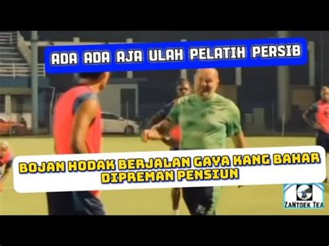 Adu Skill Dilatihan Persib Malam Ini Bojan Hodak Berjalan Niru Kang