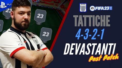 TATTICHE 4 3 2 1 DEVASTANTI POST PATCH FIFA 23 PS4 PS5 YouTube