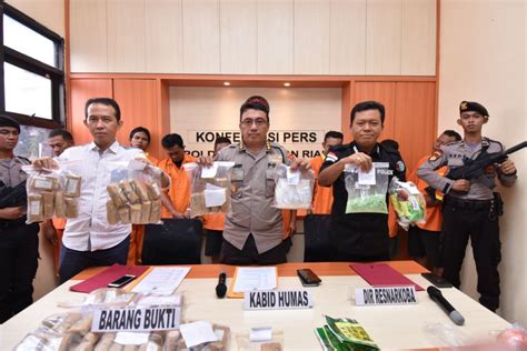 Polda Kepri Tahan Wna Penyelundup Narkona Antara News