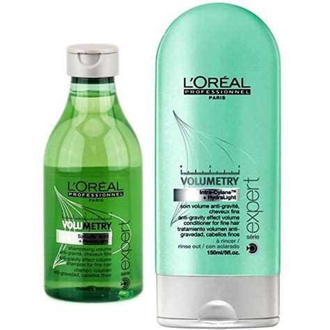 Loreal Volumetry Anti Gravity Volumizing Shampoo 845 Oz And Conditioner 5 Oz