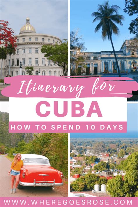 Days In Cuba Itinerary Cities Beaches Nature Artofit