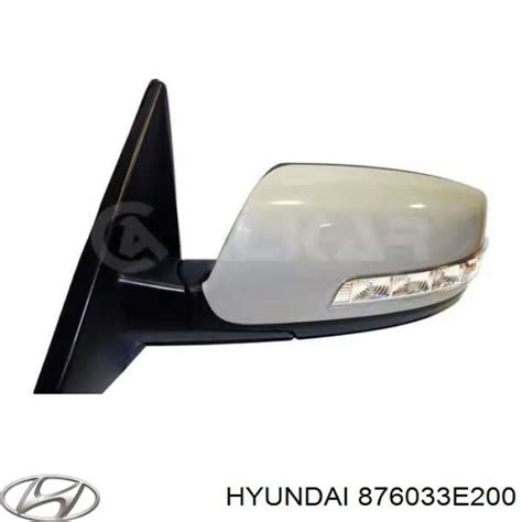 E Hyundai Kia Cristal De Espejo Retrovisor Exterior Izquierdo