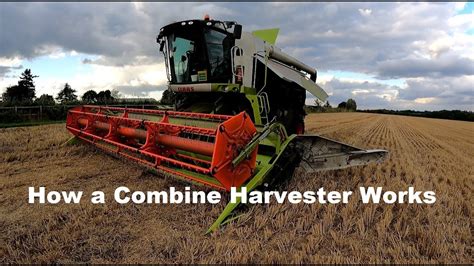 How A Combine Harvester Works Youtube