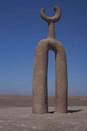 Sculpture In The Atacama Desert Stock Editorial Photo