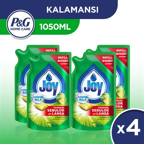 Joy Dishwashing Liquid Expert Antibac Kalamansi Lemon Bundle Ml