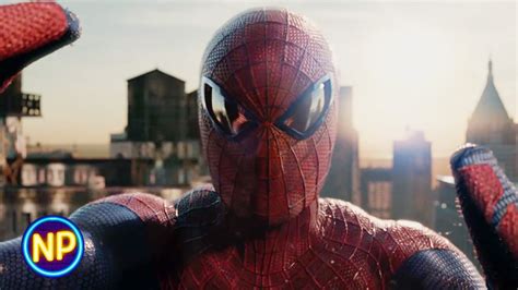 Andrew Garfield Suits Up For The First Time The Amazing Spider Man