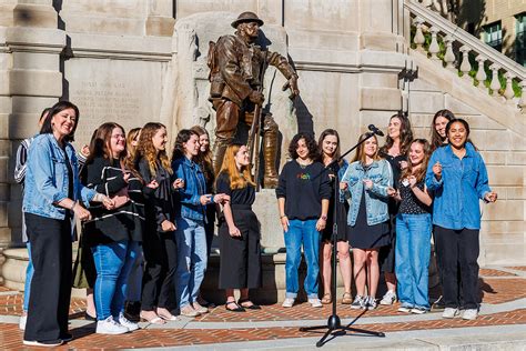 President Costin Prays For Peace On College Campuses During National