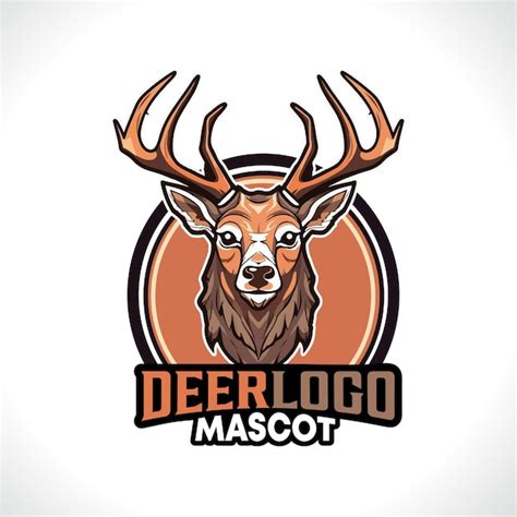 Premium Vector Deer Mascot Logo Design Deer Vector