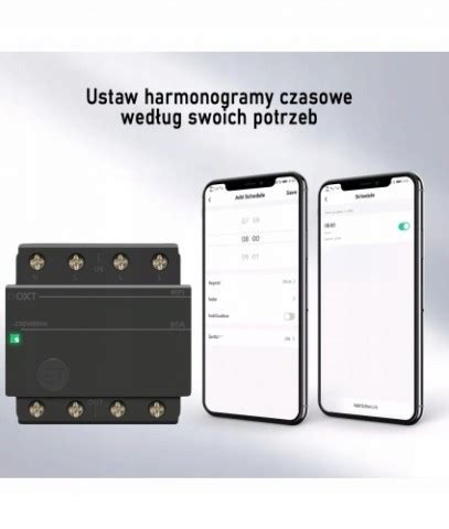 Sterownik 3 Fazowy Oxt 80A 4P 72Mm Din Wifi