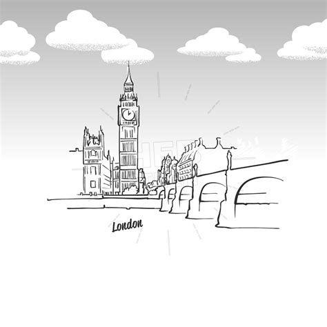 Landmark Sketch At Explore Collection Of Landmark