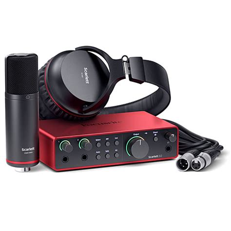 Focusrite Scarlett I Studio Th Gen Carte Son Interface Audio