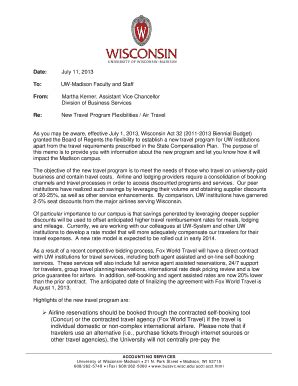 Fillable Online Bussvc Wisc UW Madison Faculty And Staff Fax Email