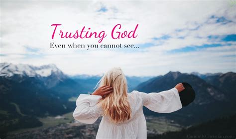 Trusting God