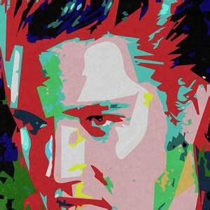 Elvis Presley Playing Guitar Wpap Pop Art 1 Digital Art By Ahmad