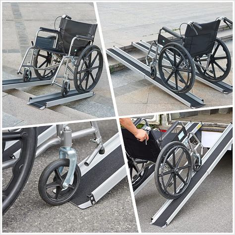 Silvercrate ™ Telescoping Wheelchair Ramp Silvercrate Plus