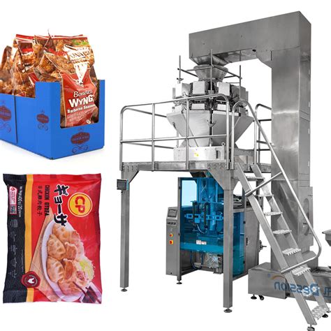 Automatic Frozen Food Weighing Packing Machine For Frozen Dumplings