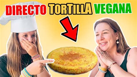 Cocina Con Los Familukis En Directo ¡tortilla De Patata Vegana 🌱 Youtube