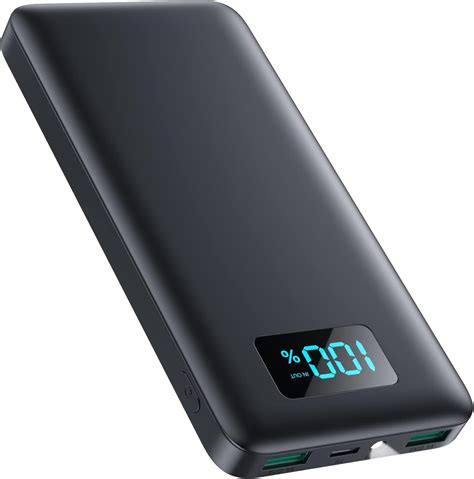 Power Bank 13800 MAh QTshine Power Bank PD 3A USB C Input Output