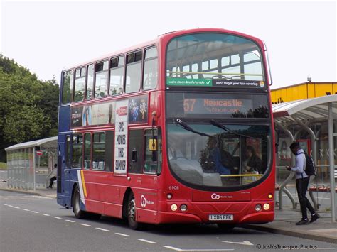 Go North East 6908 Lx06 Ebk Volvo B7tl Wright Gemini 1 Flickr