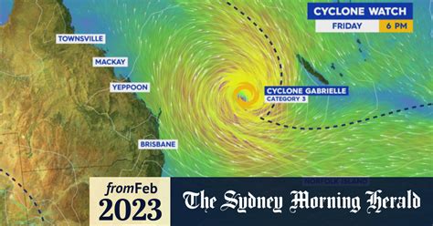 Video: Tropical Cyclone watch declared for Norfolk Island as Cyclone Gabrielle picks up speed