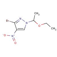 3 Bromo 1 1 Ethoxyethyl 4 Nitro 1H Pyrazole CymitQuimica