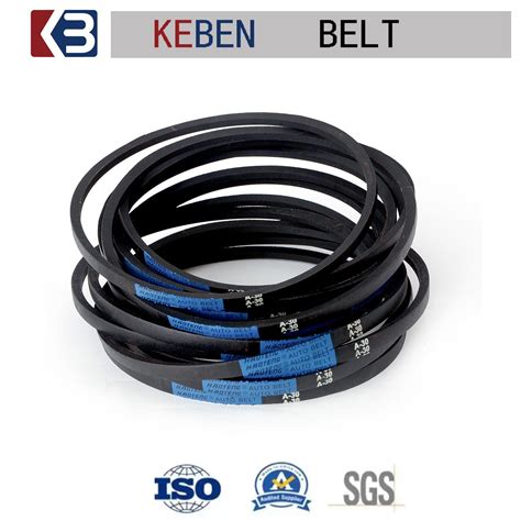 A B C Type Wrapped Classical V Belt Power Transmission Belt Rubber V