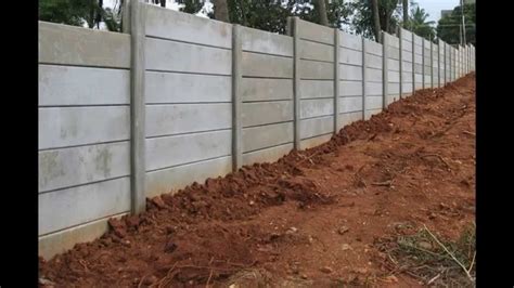 Precast Readymade Compound Wall YouTube