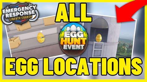 All Golden Egg Locations Erlc Roblox Youtube