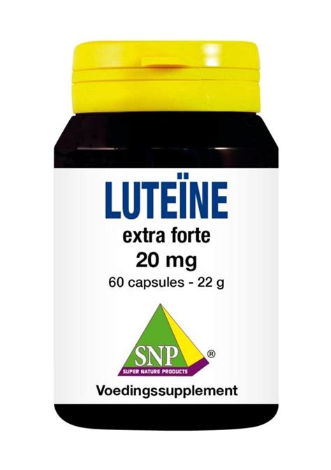 Snp Luteine Extra Forte Mg Caps Vitadvice Bv